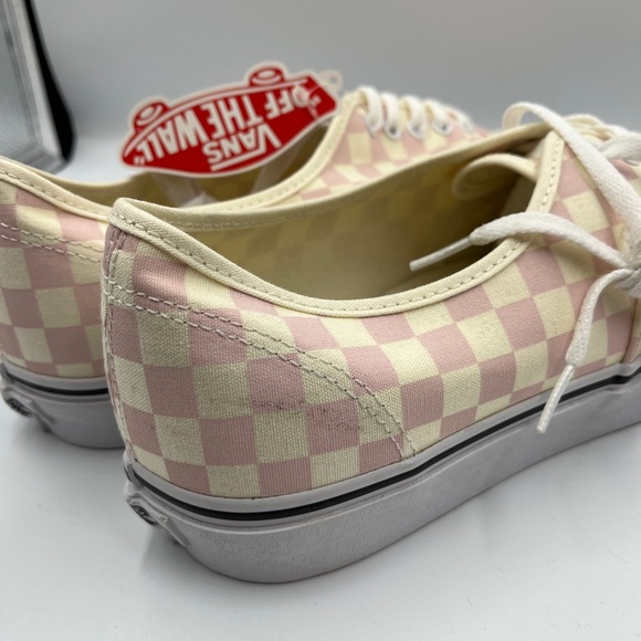 Vans Authentic Checkerboard Size 13 Men’s Chalk Pink - Picture 6 of 8